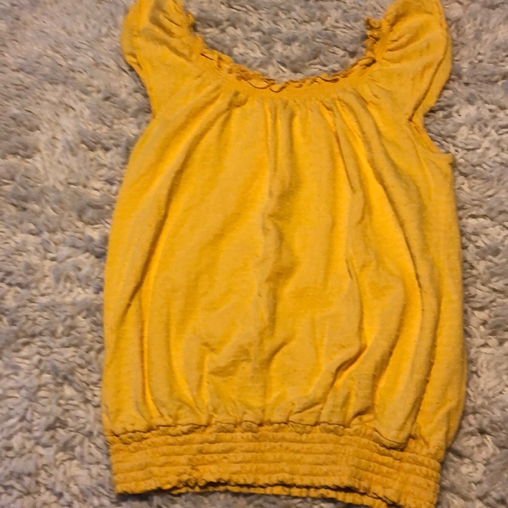 Yellow tank